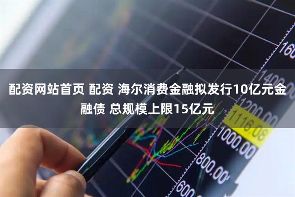 配资网站首页 配资 海尔消费金融拟发行10亿元金融债 总规模上限15亿元