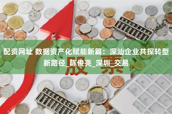 配资网址 数据资产化赋能新篇：深汕企业共探转型新路径_陈俊亮_深圳_交易